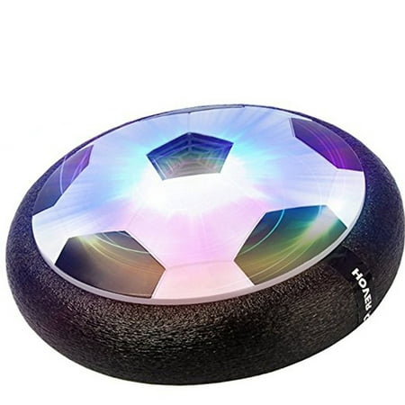 Hover Ball Air Power Soccer Disc Hover Soccer Football with Powerful LED Light, Gift for Boy and Girls, Training Football With Parents Game Indoor& Outdoor