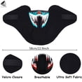 thumbnail image 2 of PULLIMORE Halloween Led Mask Sound Activated Scary Mask For Halloween Cosplay Costume Party (Blue + Green）, 2 of 9
