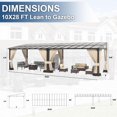 thumbnail image 6 of Kullavik Lean to Gazebo 336x108 in, UV Resistant, 6 of 7