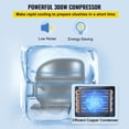thumbnail image 4 of Commercial Slushy Machine 6L/1.6 Gallon Single Bowl Frozen Drink Maker, 300W 110V Stainless Steel Slushie Margarita Smoothie Machine for Cafes, Restaurants, Bars, Events and Home Use, 4 of 8