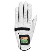 Rock Bottom Golf MLH Cabretta Leather Glove (5-Pack) White/Black Cadet Medium/Large