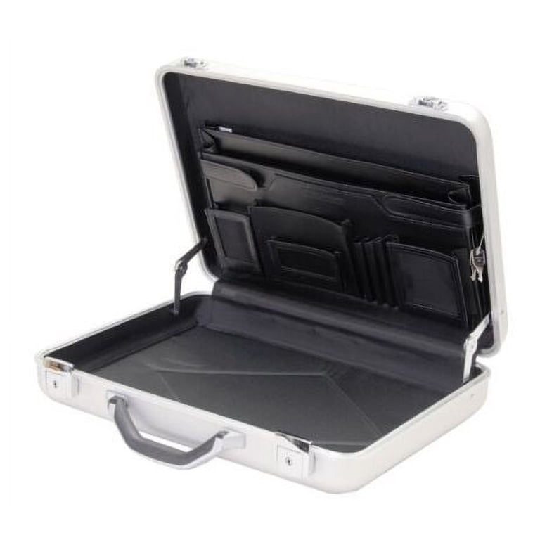 TZ Case AC-44 S Molded Aluminum Attache Case, Silver - 4 x 13 x 18