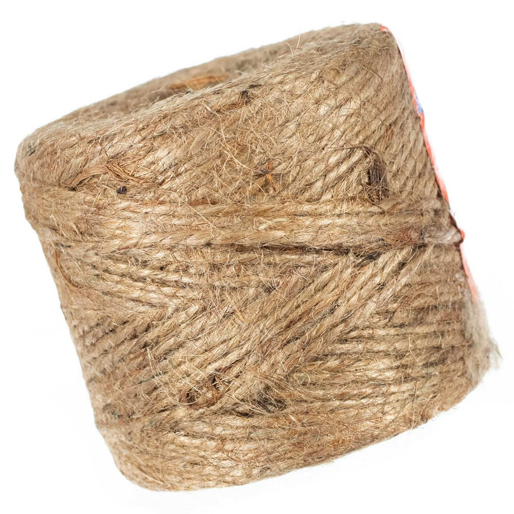 2Ply Natural Jute Twine 1.5mm & 2mm 450 & 375 ft DIY Crafts, Home Décor, Garden & General