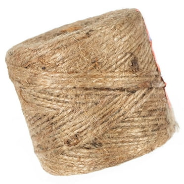 West Coast Paracord 2-Ply Natural Jute Twine 1.5mm & 2mm, 450 & 375 ft DIY Crafts, Home Décor, Garden & General Utility
