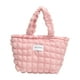 thumbnail image 4 of Bolso de mano para mujer, bolsa de compras suave, para ir de compras al aire libre, viajes, regalo de cumpleaños rosa, 4 of 8