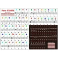 thumbnail image 2 of NOGIS Piano Keyboard Stickers for 88/61/54/49/37 Key, Bold Large Letter Piano Stickers for Learning, Removable Piano Keyboard Letters, Notes Label for Beginners and Kids, Multicolor, 2 of 7
