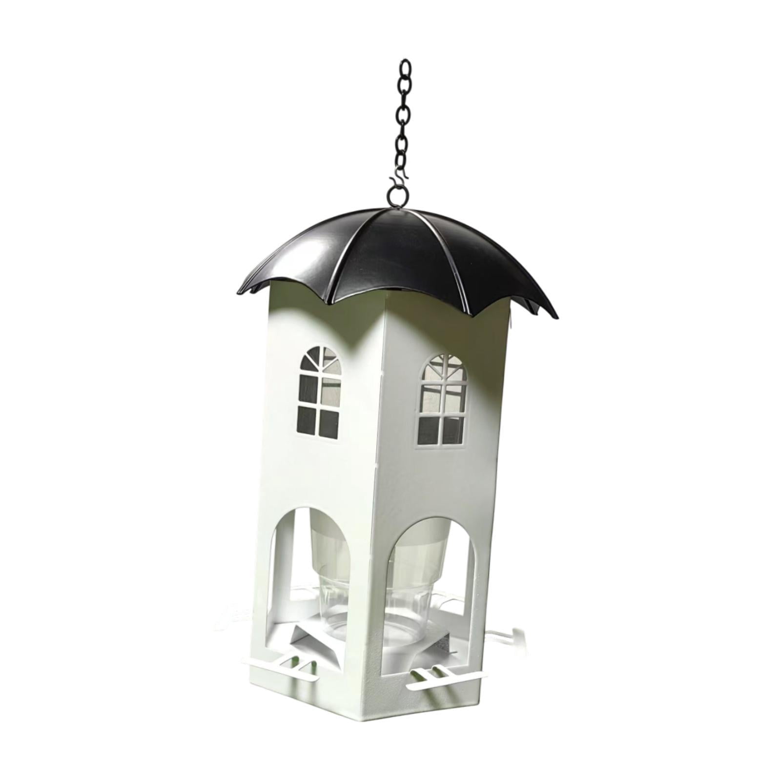 koolsoo Bird Feeder Bird Feeding Station Outdoors Easy to Clean and Fill Food Dispenser Hummingbirds Feeder for Yard Patio Decoration