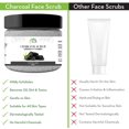 Borcelle Activated Charcoal Face Scrub For All Skin Types Exfoliating