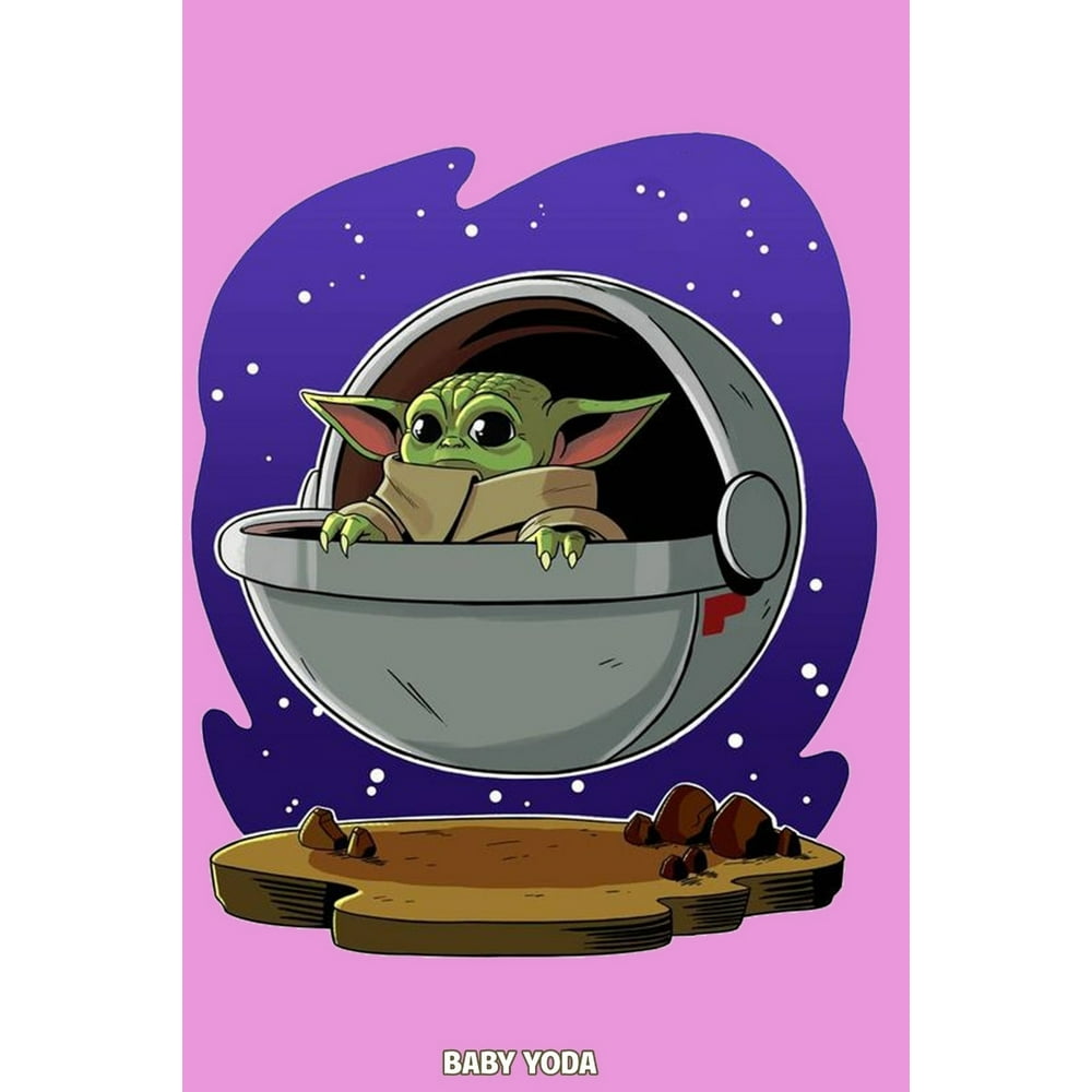 Baby Yoda Writing Journal Notebook Notepad Gift For Lovers Baby