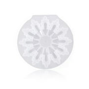 Snowflake Molds Pendant DIY Craft Mold New Year Festival Resin Flexible Type 3