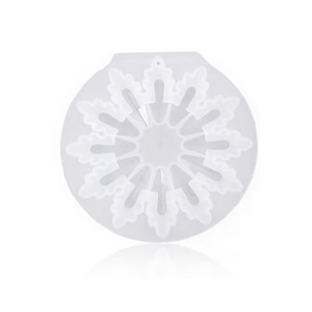 Snowflake Molds Pendant DIY Craft Mold New Year Festival Resin Flexible Type 3
