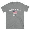 thumbnail image 1 of Fairview Park Ohio Patriot Men's Cotton T-Shirt, 1 of 1