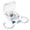 Blue, variant on YIGOUMY - Pink Waterproof Swimming Ear Plugs With Detachable Headband Clear Carry Case Soft Silicone Water Block Ear Protector For Lap Swimming Diving Snorkeling Pool Training Gear (C)