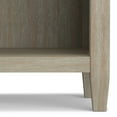 thumbnail image 5 of Simpli Home Carlton Solid Wood Bedside Table In Distressed Grey, 5 of 10