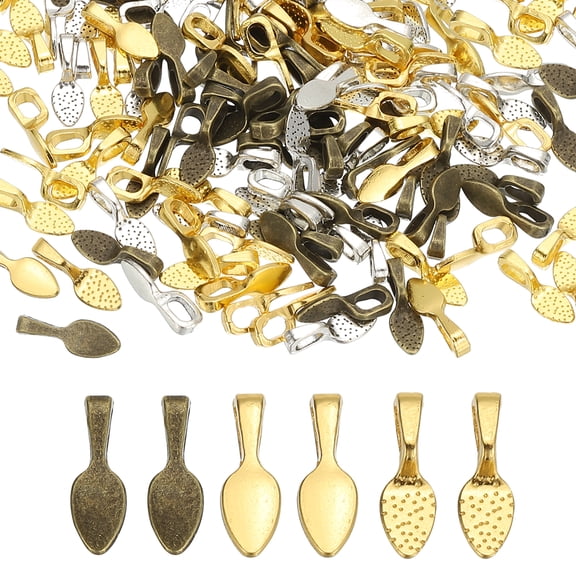 Uxcell Jewelry Making Charm Bulk, 120 Pcs Alloy Shovel Pendants DIY for Necklace, Bracelet, Earring Making and Crafting
