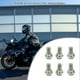 thumbnail image 5 of Riwesomey Cojín de asiento de motocicleta de acero inoxidable, 6 piezas, pernos laterales de repuesto, reparación de tornillo de motocicleta, Vehículos, repuestos y accesorios Mis, 5 of 6