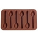 thumbnail image 2 of Juego de 2 cucharas para hornear: Mini cucharas de acero inoxidable para decoración de chocolate,dulces,gelatina y coberturas para hornear, 2 of 7
