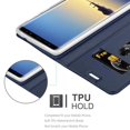 thumbnail image 3 of Cadorabo Case for Samsung Galaxy NOTE 8 Cover Book Wallet Screen Protection PU Leather Flip Magnetic Etui, 3 of 8