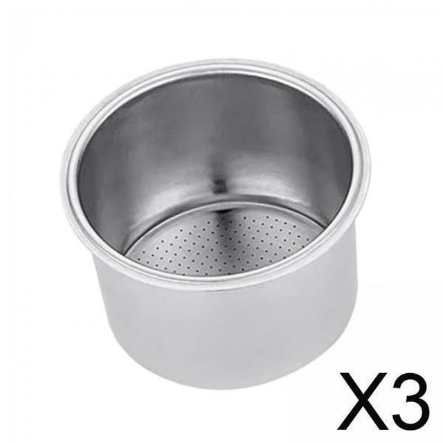 3 Cestas De Filtro Presurizado Para Cafetera, Accesorio Para Máquina De Café Expreso, 54mm X 25mm