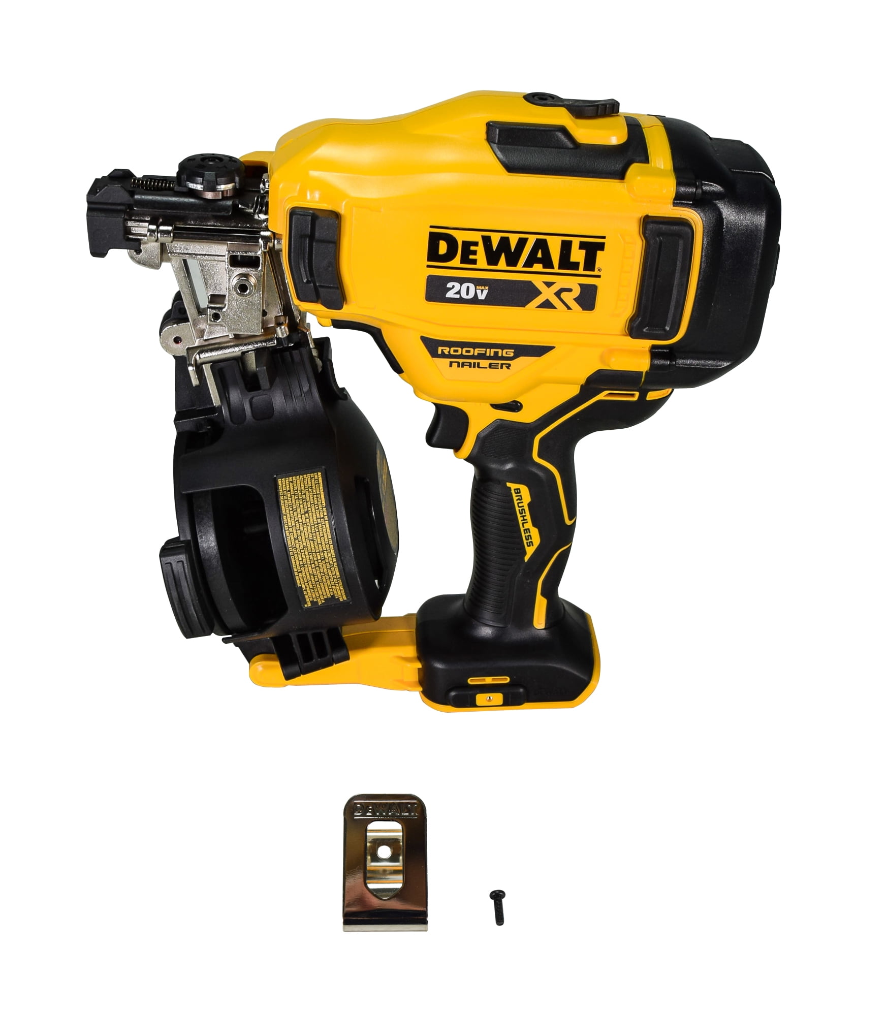 DeWalt DCN45RNB 20V Max 15 Degree Cordless Coil Roofing Nailer (Tool Only)