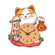thumbnail image 2 of Reloj de pared decorativo con diseño de gato, sin tictac, para el hogar, el dormitorio y la sala de estar. L, 2 of 9