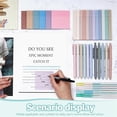 thumbnail image 3 of Book Annotation Kit, Set of Pencil Case Pouch,300 Sheets Transparent Sticky Notes, for Book Lover Gift BookwormAnnotator, 3 of 5