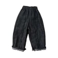 thumbnail image 1 of DOMELAY 1/6 Scale Wide Leg Pants 12 Inch Man Figure Trousers DIY Accessory, Dressing Up black, 1 of 8