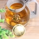 thumbnail image 1 of Colador De Té Infusor de cuchara de té de acero inoxidable dorado, filtro de soporte, colador de té con Base, 1 of 6