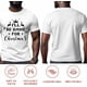 thumbnail image 5 of Camisetas navideñas de manga corta con estampado de alce para hombre, 5 of 8
