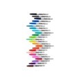 thumbnail image 1 of Sharpie 75846 Fine Point Permanent Marker Assorted 24/Set, 1 of 2