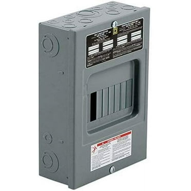 Square D by Schneider Electric QO816L100SCP QO 100 Amp 8-Space 16-Circuit Indoor Surface Mount Main Lugs Load Center
