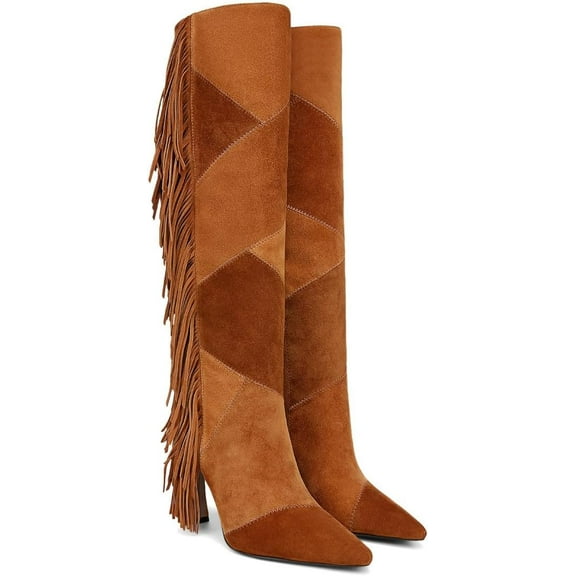 Sam Edelman Women's Ellis Knee High Boot Frontier Brown/Harvest Brown 11M
