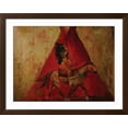 thumbnail image 2 of Art.com Chief II Art Print by Sokol Hohne, Brown Frame Wall Art, 40" x 32", 2 of 5
