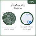 thumbnail image 3 of Wax Seal Stickers - 3D Magnolia Wedding Invitation Envelope Botanical Seal Stickers, 50 Pcs Self- Adhesive Olive Green Sticker, Perfect for Invitation, Christmas, Gift Wrapping, Party, 3 of 8
