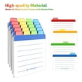 Neando Index Cards Guide Dividers 3x5 inches, the Blank Index Cards ...