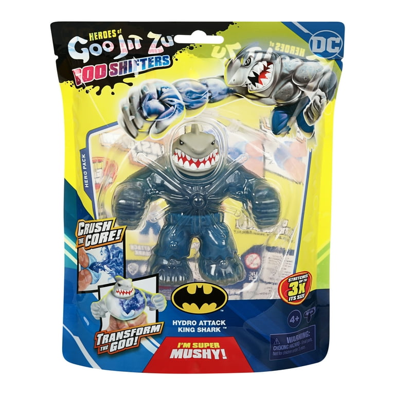 Goo Jit Zu Heroes DC Hero Shark Goo Shifter Action Figure, 5