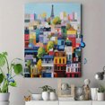 thumbnail image 4 of Qisvanset 12x16 Inch Sunset Field Wildflower Canvas Print Wall Art, 4 of 5