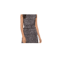 thumbnail image 2 of Michael Kors Women's Animal-Print Smocked Ruffled-Hem Dress Gray Size Extra Large, 2 of 3