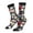 2 Black-1, variant on rock record Skull artist Print Adult Socks for Men & Women,Calf Socks, Ankle Socks,Boots Socks,Breathable Casual Sock,Unisex Crew Socks