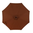 thumbnail image 5 of Bluewave Trinidad Ii 9' Polyester Octagon Market Coffee Umbrella, 5 of 10