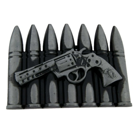 Gun Bullets Scorpion Belt Buckle Antiqued Metal Costume Fashion New Style