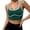 Green, variant on Women's Breathable Wireless Back Athletic Tank Top Stretchy Jogging Yoga Singlet Supportive Activewear Light Gray XS