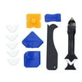 thumbnail image 1 of Caulk Removal Tool, Grout Scraper Versatile Non Slip Repair Gaps Silicone Caulking Tool Kit Professional With Pads For Bathroom Window, 1 of 8