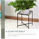 thumbnail image 5 of Maceta decorativa Balcón Balcón Flower Stand Iron Art Hollow Storage Rack, 5 of 8