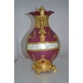 thumbnail image 3 of decoration Vase Gold and Pink -  Size: 12"L x 9"W x 17"H., 3 of 9