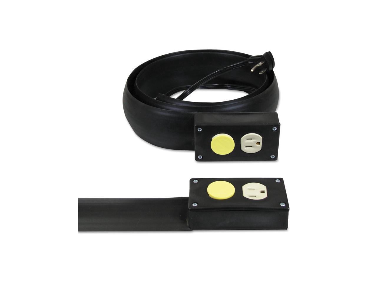 C-Line Lay-Flat Power Extension and Cord Cover - 10 Ft. Length, 1/PK, 79101