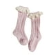 thumbnail image 4 of SAYOO Calcetines de encaje de princesa para niños y niñas, calcetines de algodón finos y dulces calados de color sólido para 1-5 años SAYOO casual, 4 of 9