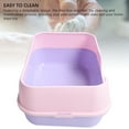thumbnail image 3 of CAJA DE PARA GATOS GRANDE CON ESPARCIDOR Y PALA, CAJA DE PARA GATOS CON PARE SUPIERTA ABIERTA, BANDEJA DE PARA GATOS DE LADO ALTO, CAJA DE GRANDE, CAJA, 3 of 7