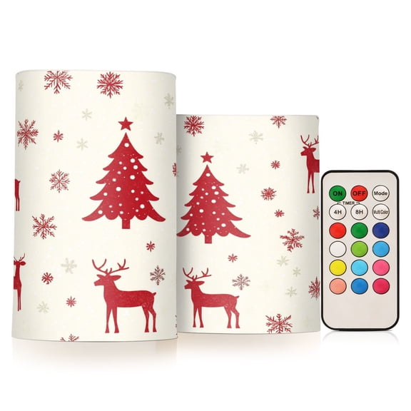 BZSMCE Flameless Candles LED Lights Fashion Design Flake Creativity Battery Candles