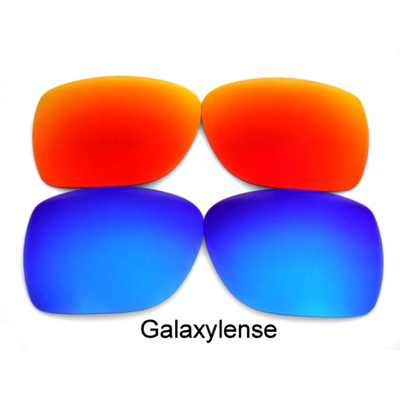 Galaxy Replacement Lenses For-Oakley Holbrook Sunglasses Blue/Red Polarized 100%UVAB